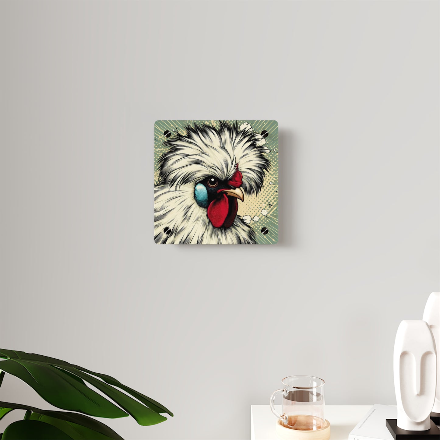 Steampunk Silkie Wall Art