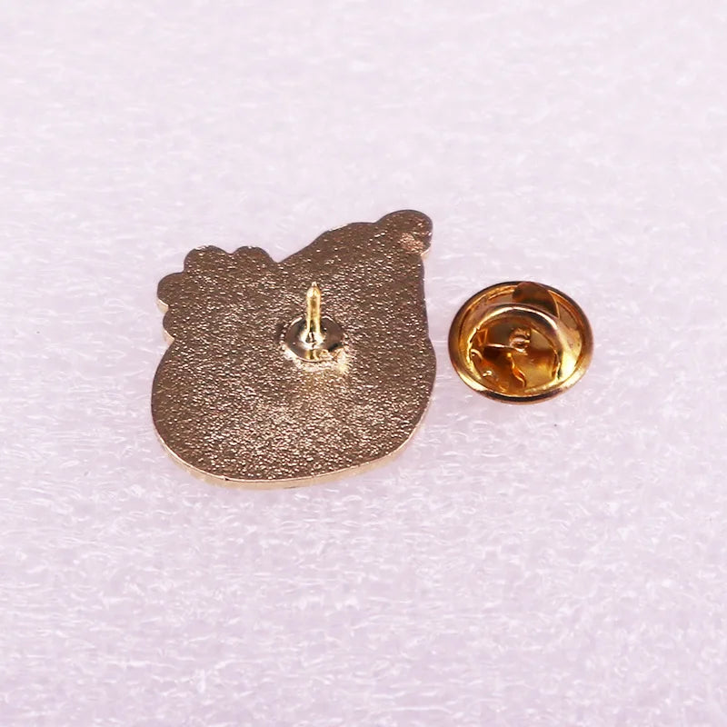 Chicken Butt Lapel Pin