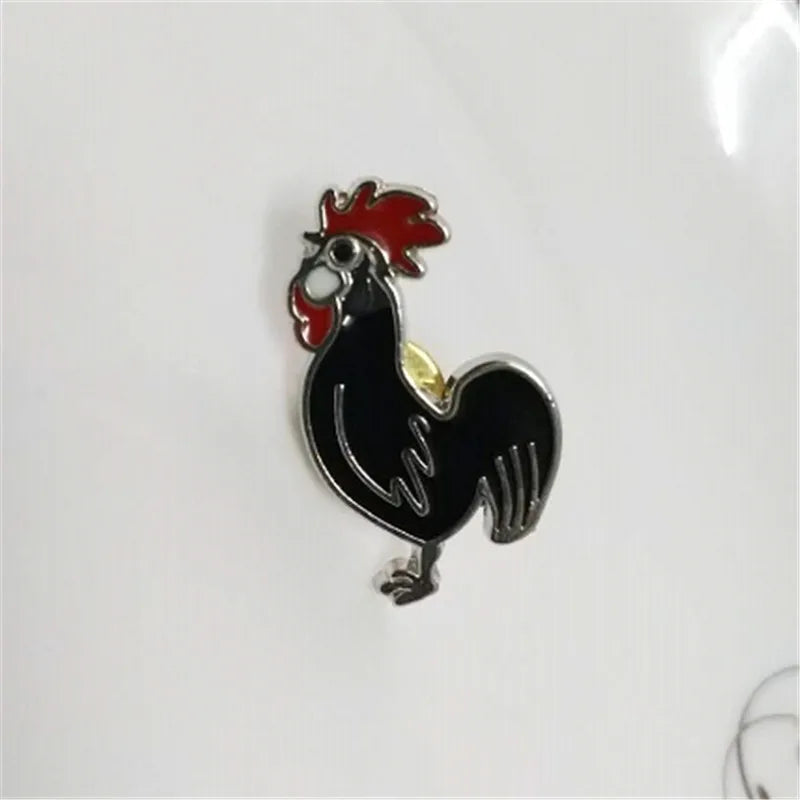 Rooster Lapel Pin