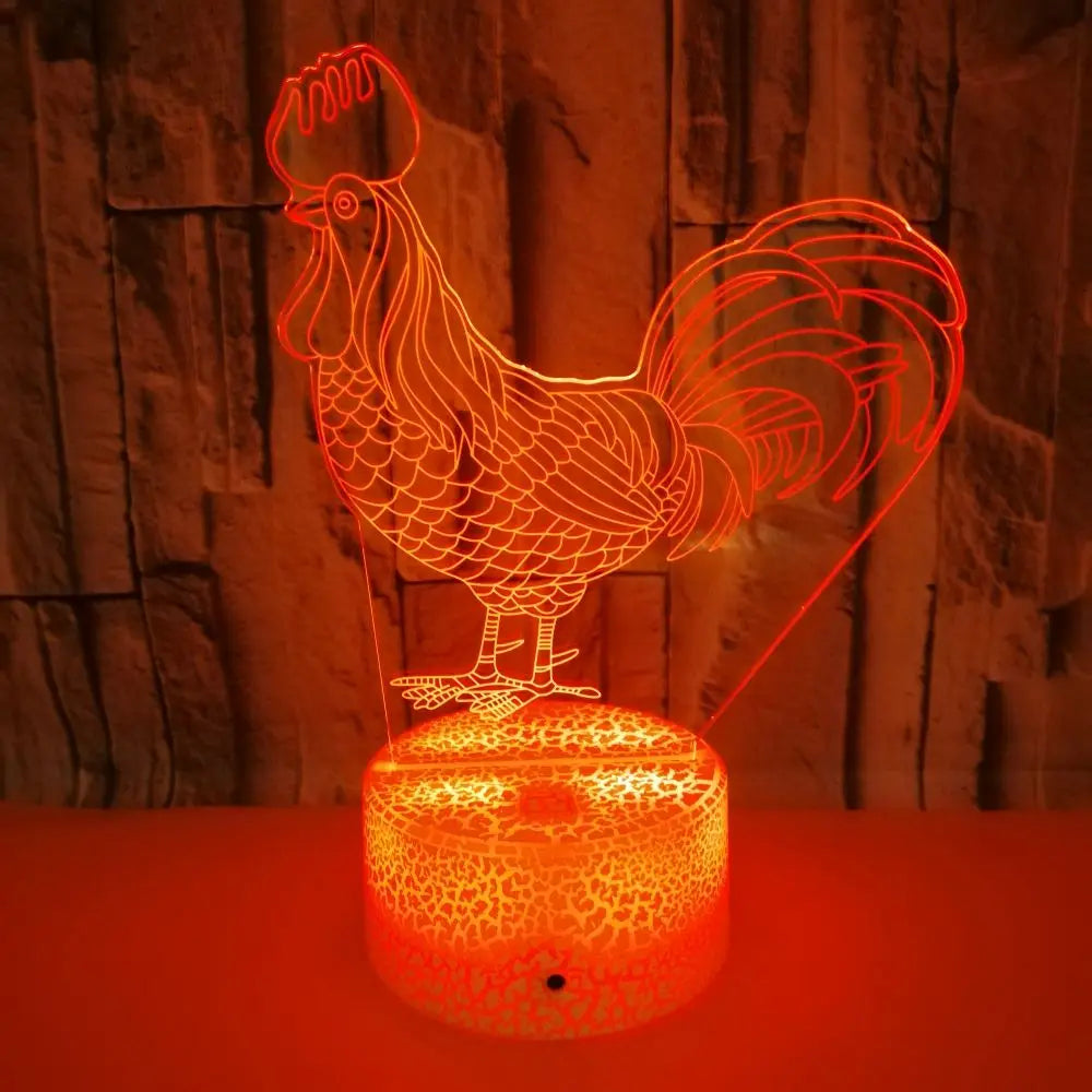 LED Rooster