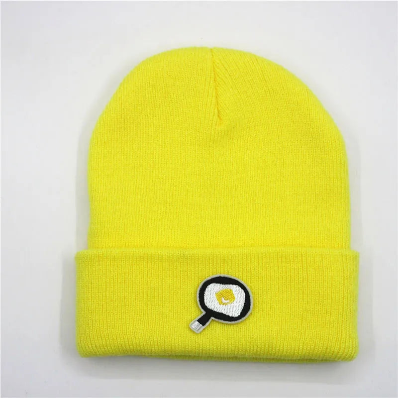 Fried Egg Beanie