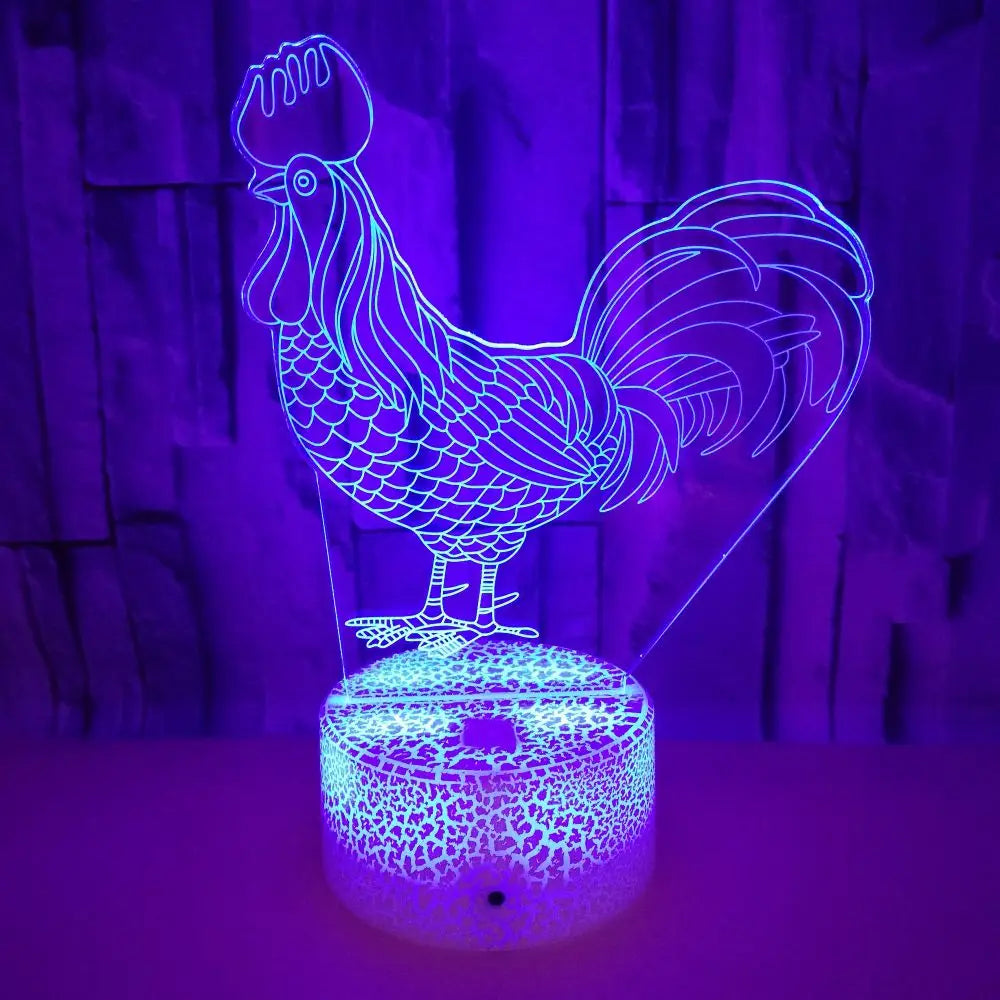 LED Rooster