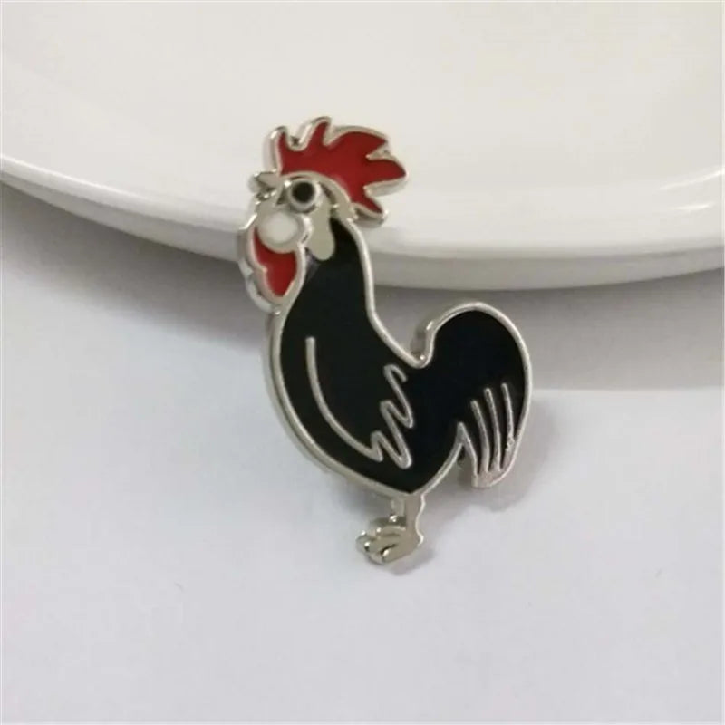 Rooster Lapel Pin