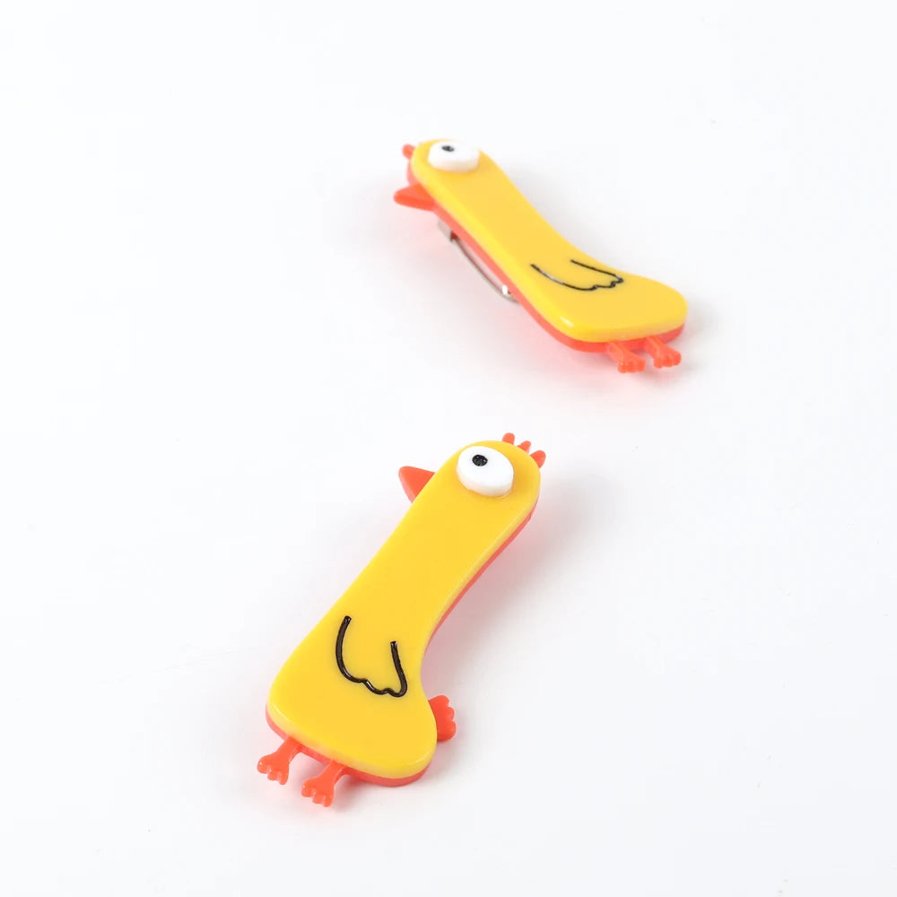 Cartoon Chick Pin