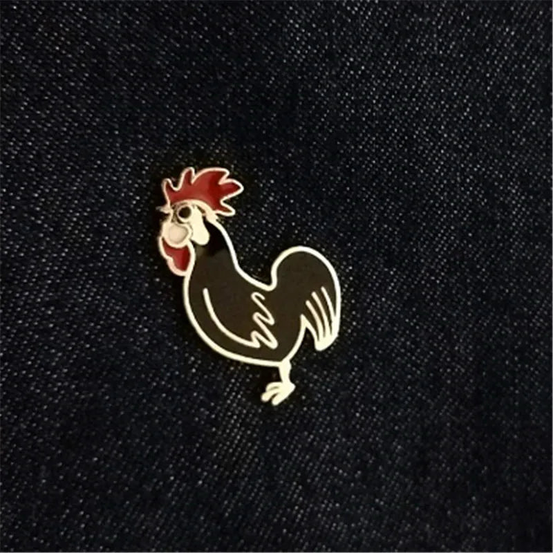 Rooster Lapel Pin