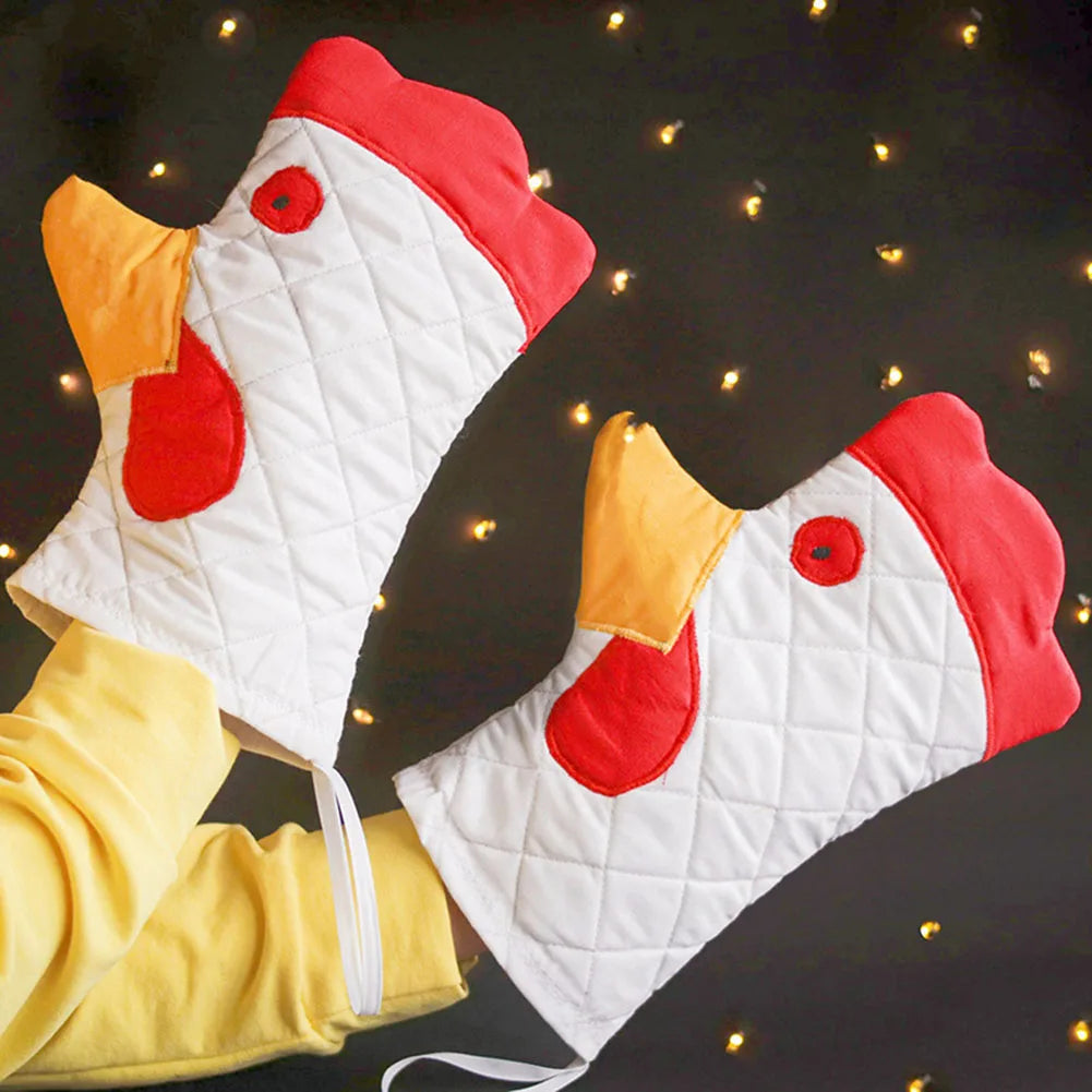 Chicken Oven Mitts