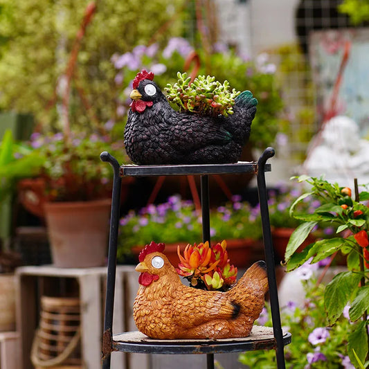 Resin Flower Pot