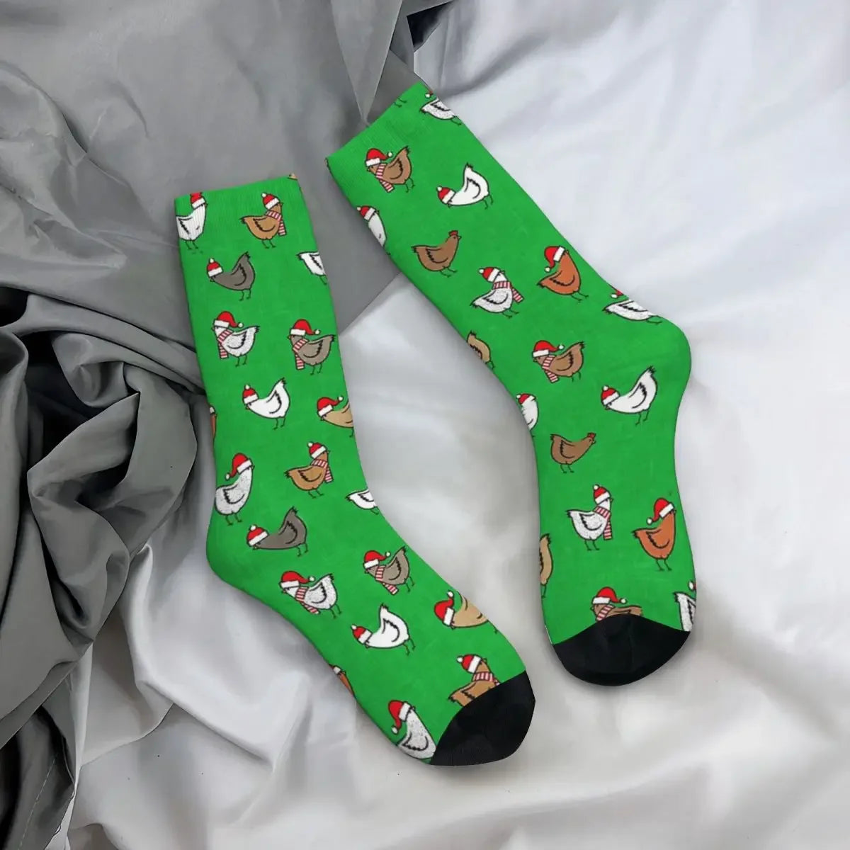 Christmas Chicken Socks