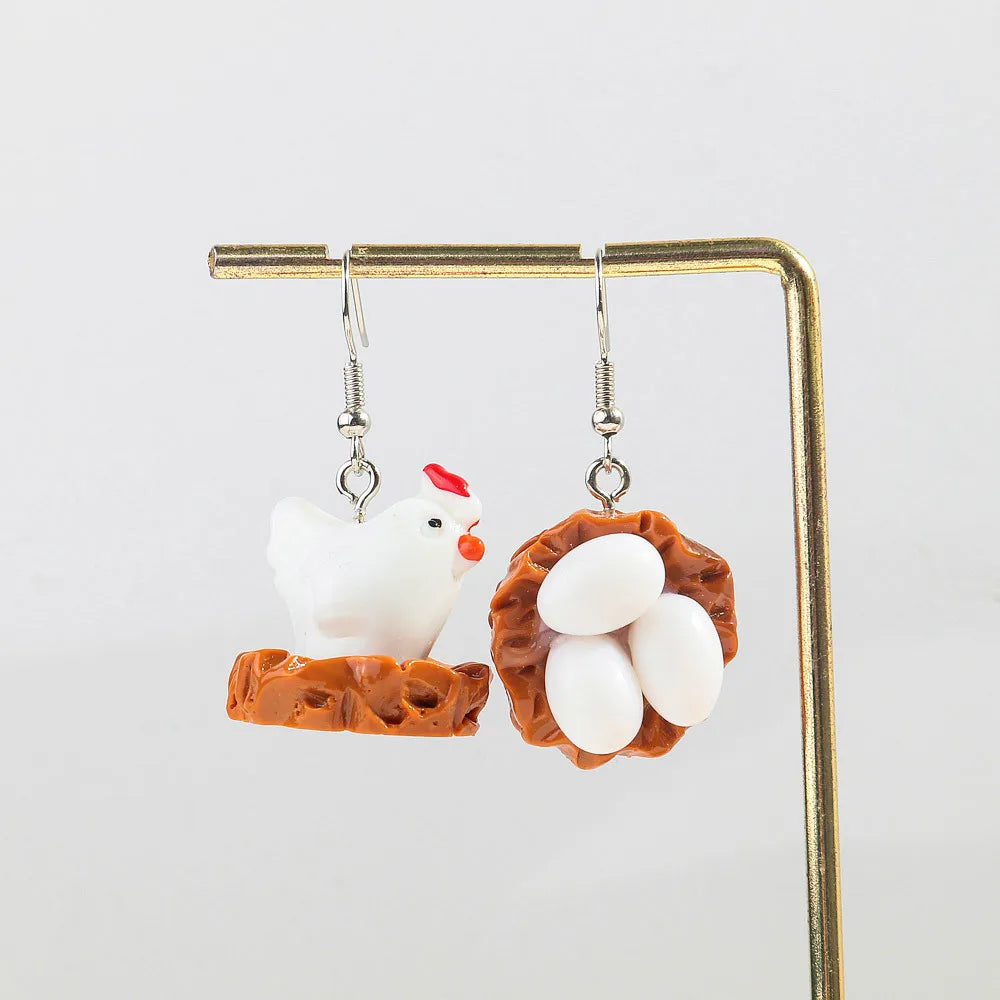 Hen & Eggs Earrings