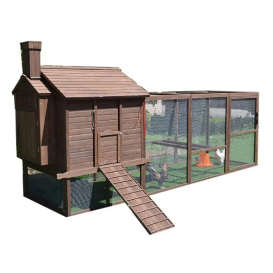 Large Chicken Coop & Run