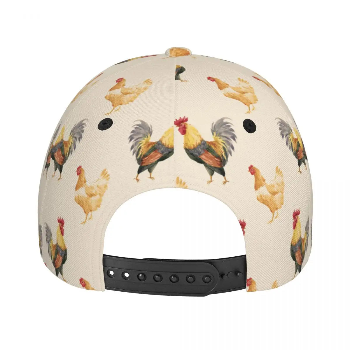 Beige Chicken Baseball Hat