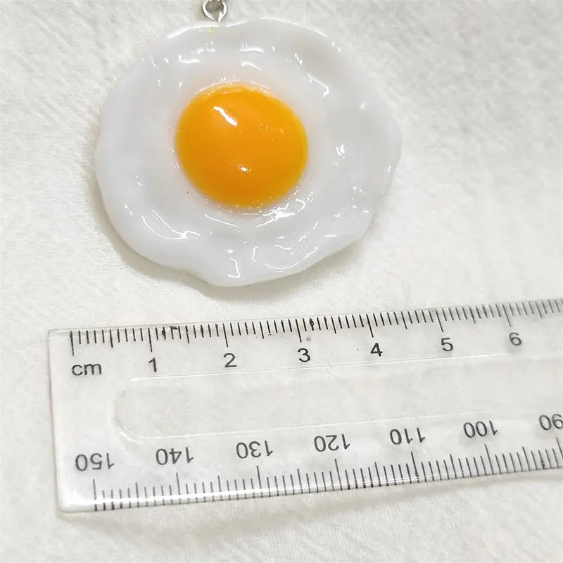 Fried Egg Earrings