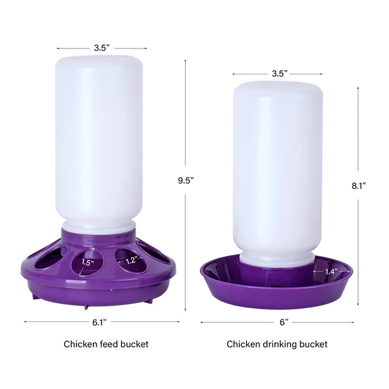 1L Feeders & Waterers