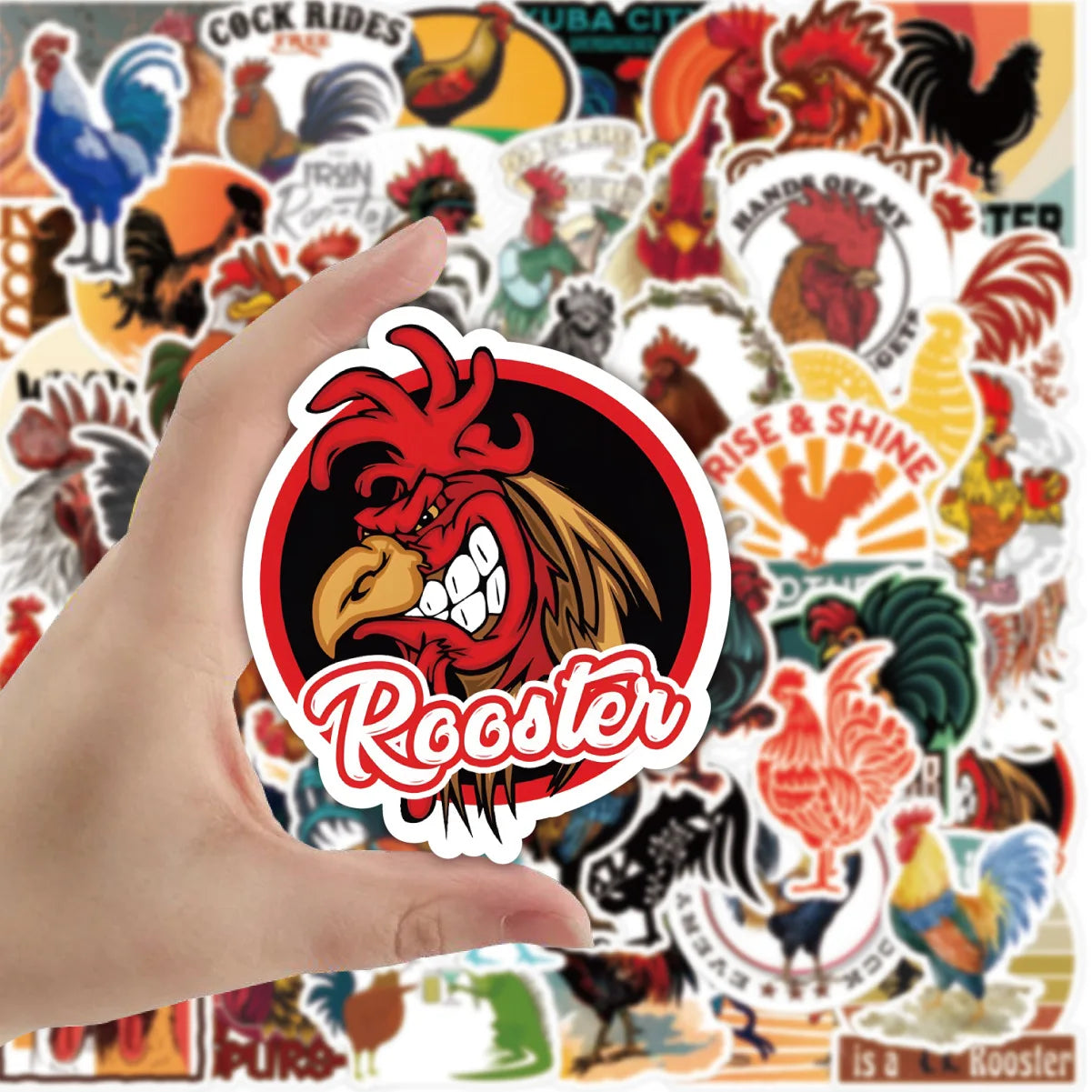 Rooster Stickers