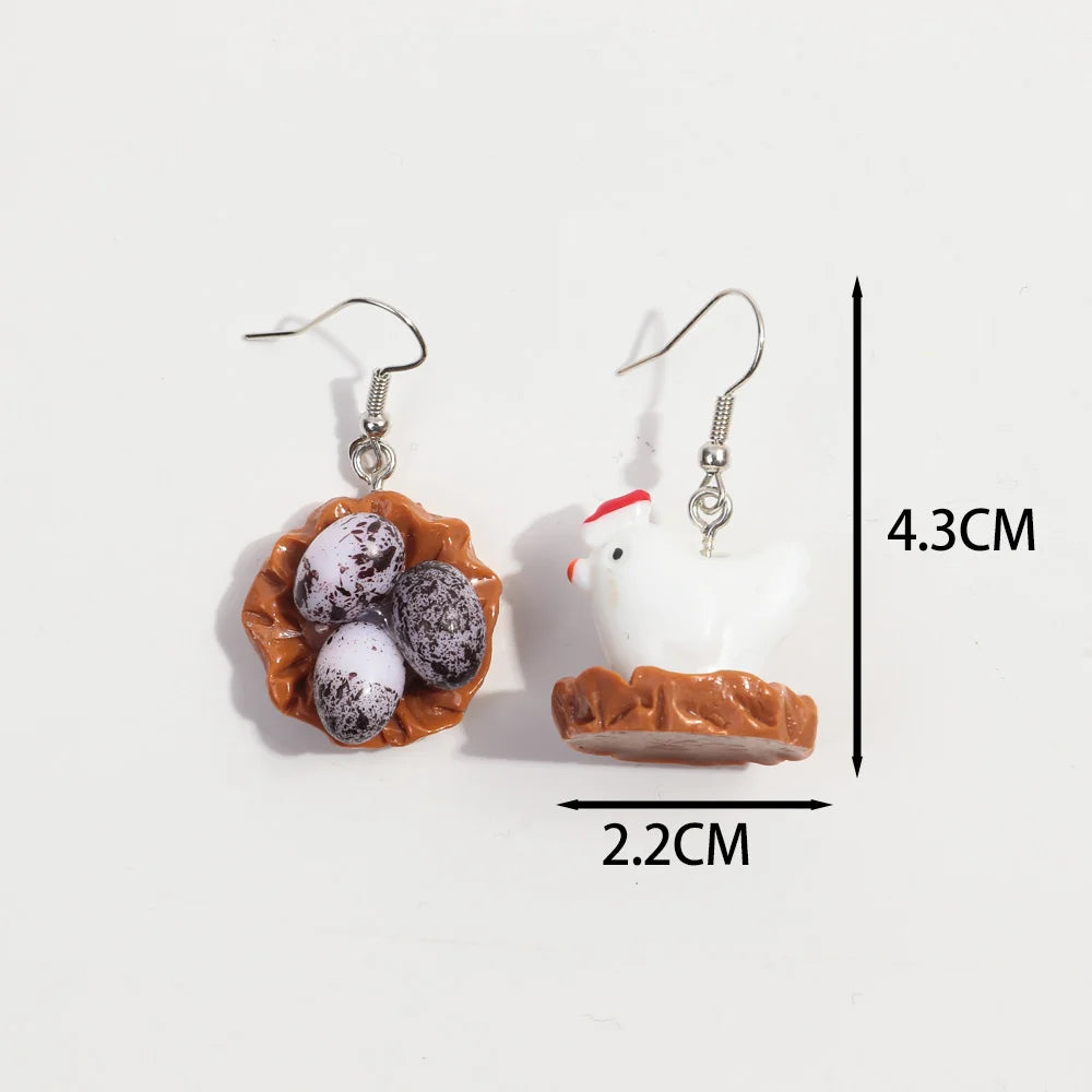 Hen & Eggs Earrings