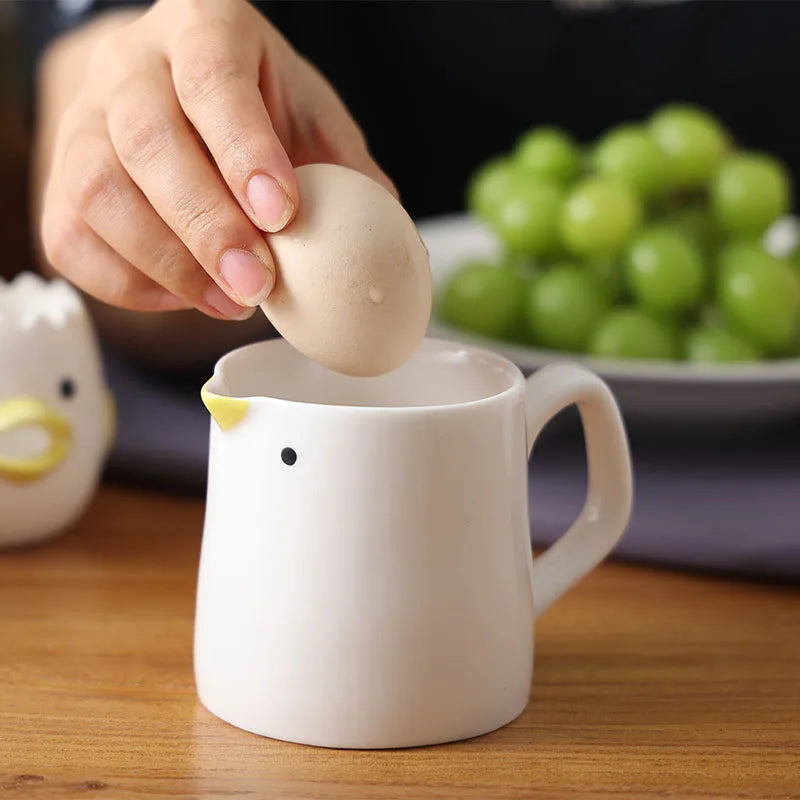 Ceramic Chick Creamer