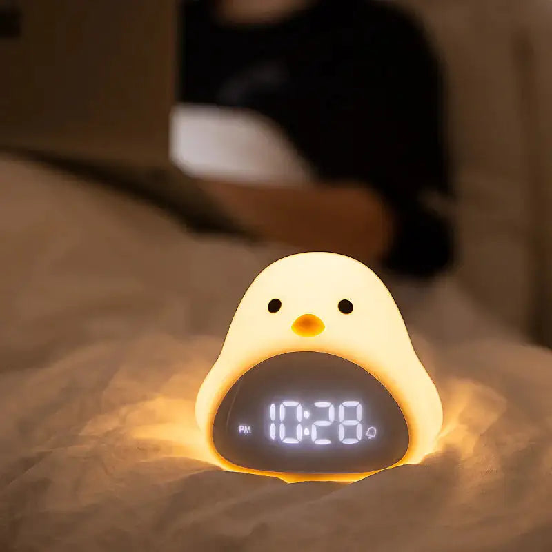 Chicken Night Light Alarm Clock