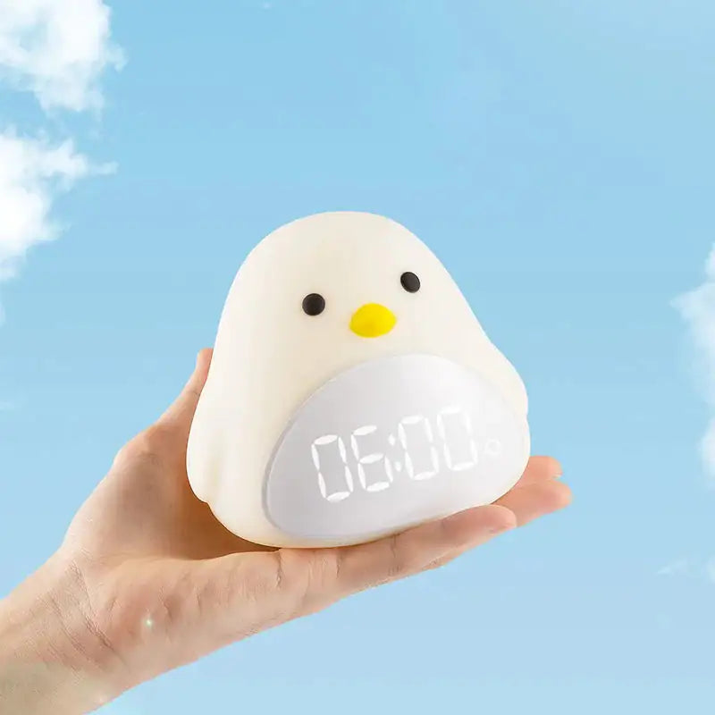 Chicken Night Light Alarm Clock