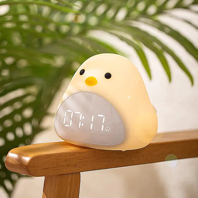 Chicken Night Light Alarm Clock